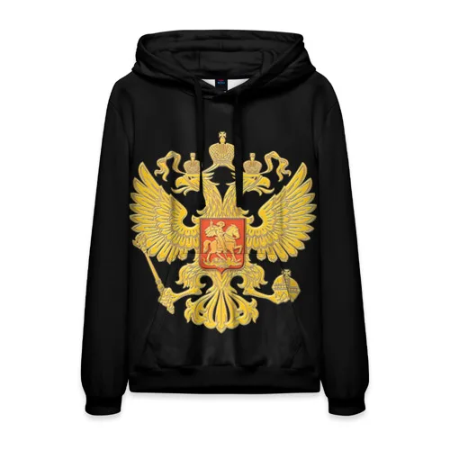 Мужская толстовка 3D Герб России | одежда