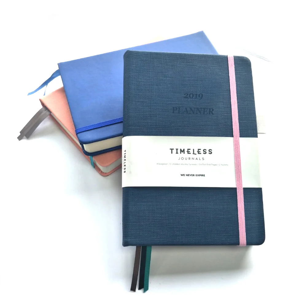 Размер A5 пунктирная сетка с принтом пользовательский чехол журнал эластичной