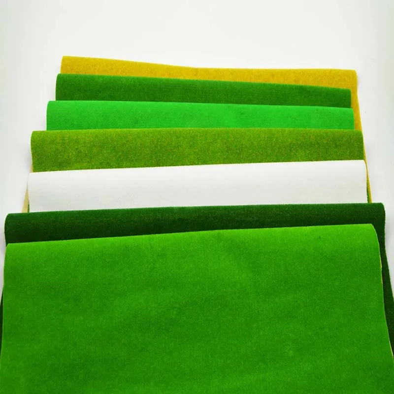 Травяной коврик с пейзажем для модели поезда не клейкая бумага 25x25 см 50x50 50x100