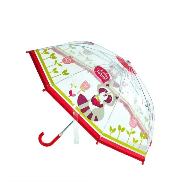 Зонт Mary Poppins Apple forest 46 см прозрачный коллекция Cherry