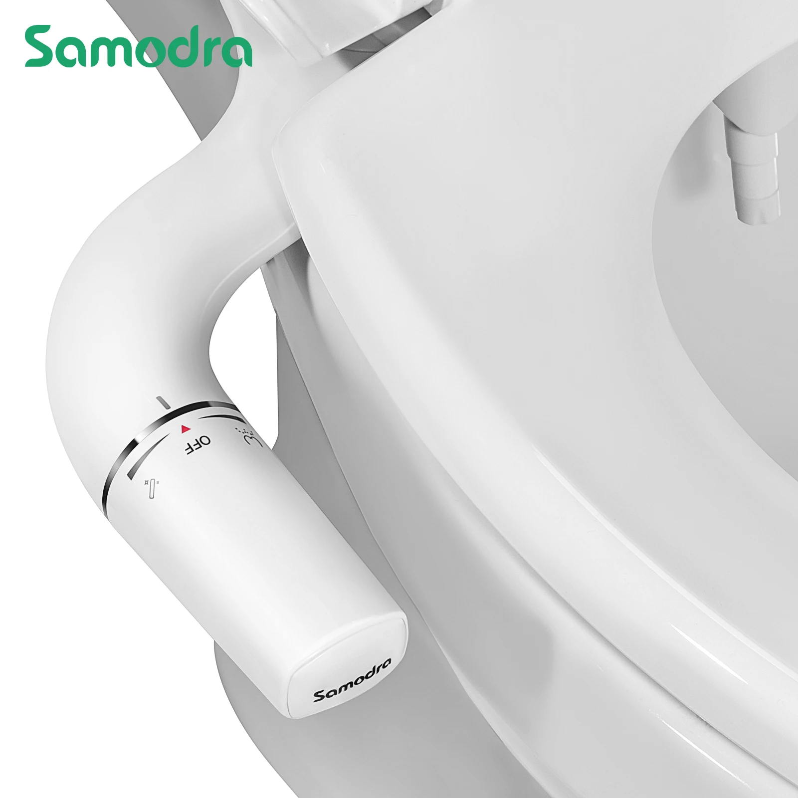 samodra toilet bidet seat attachment bidet sprayer for bathroom ultra slim self cleaning non electric anal cleaner toilet shower free global shipping
