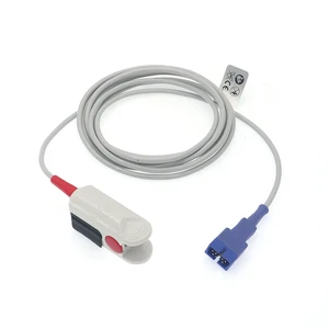 Совместимый с Nellcor Oximax прямой SpO2 датчик Пульсоксиметр 9 контактов