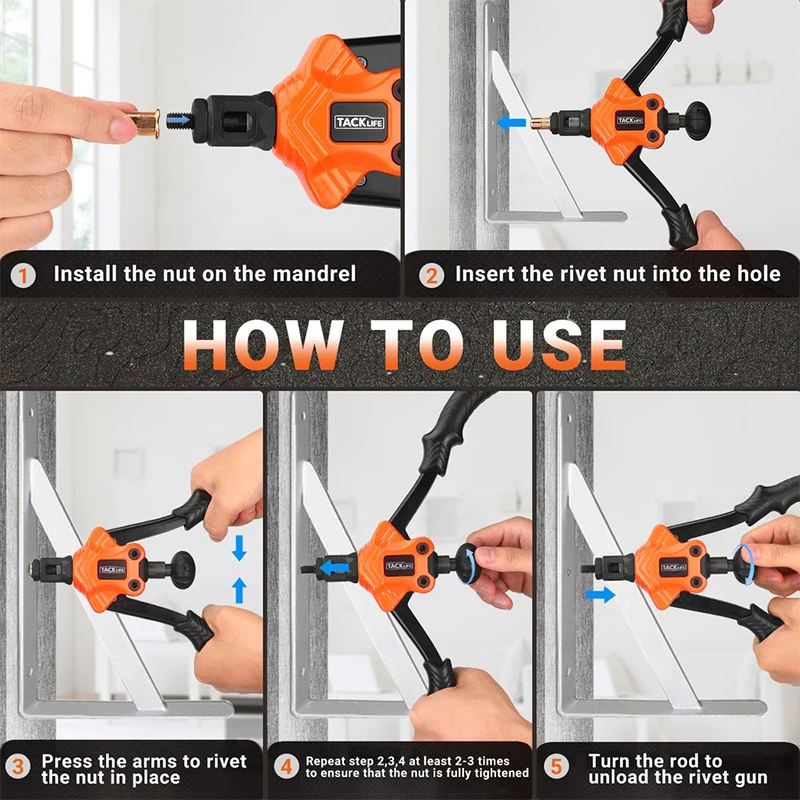 Инструмент для заклепки ручные ручная вставка | Инструменты