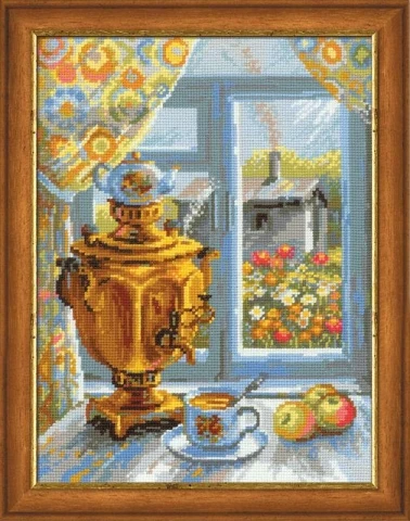 Set for embroidery stitch Coriolis's samovar &quotitem No. сс-1145 B |