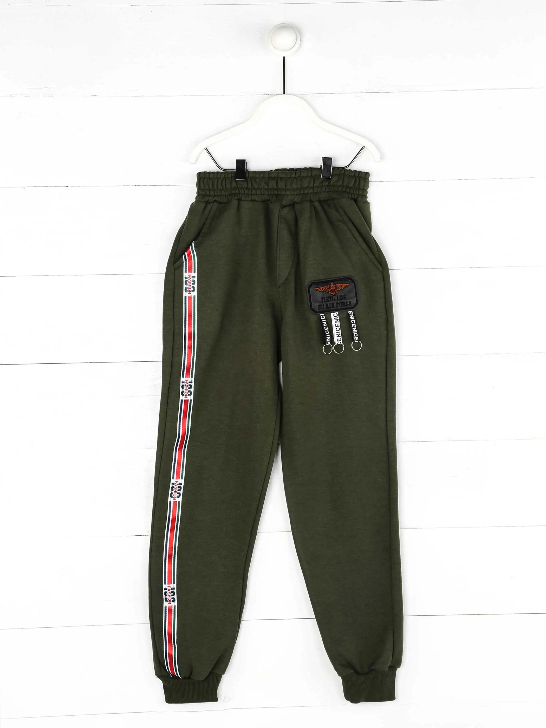 Брюки для мальчиков с эластичной резинкой на талии сезон зима толстые теплые