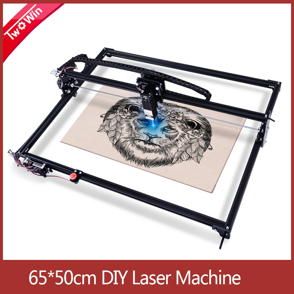 20W Laser Engraver Machine Laser Cutting Machine Working Area 65*50cm 20w Powerful Laser Printer CNC Router Laser Engraver