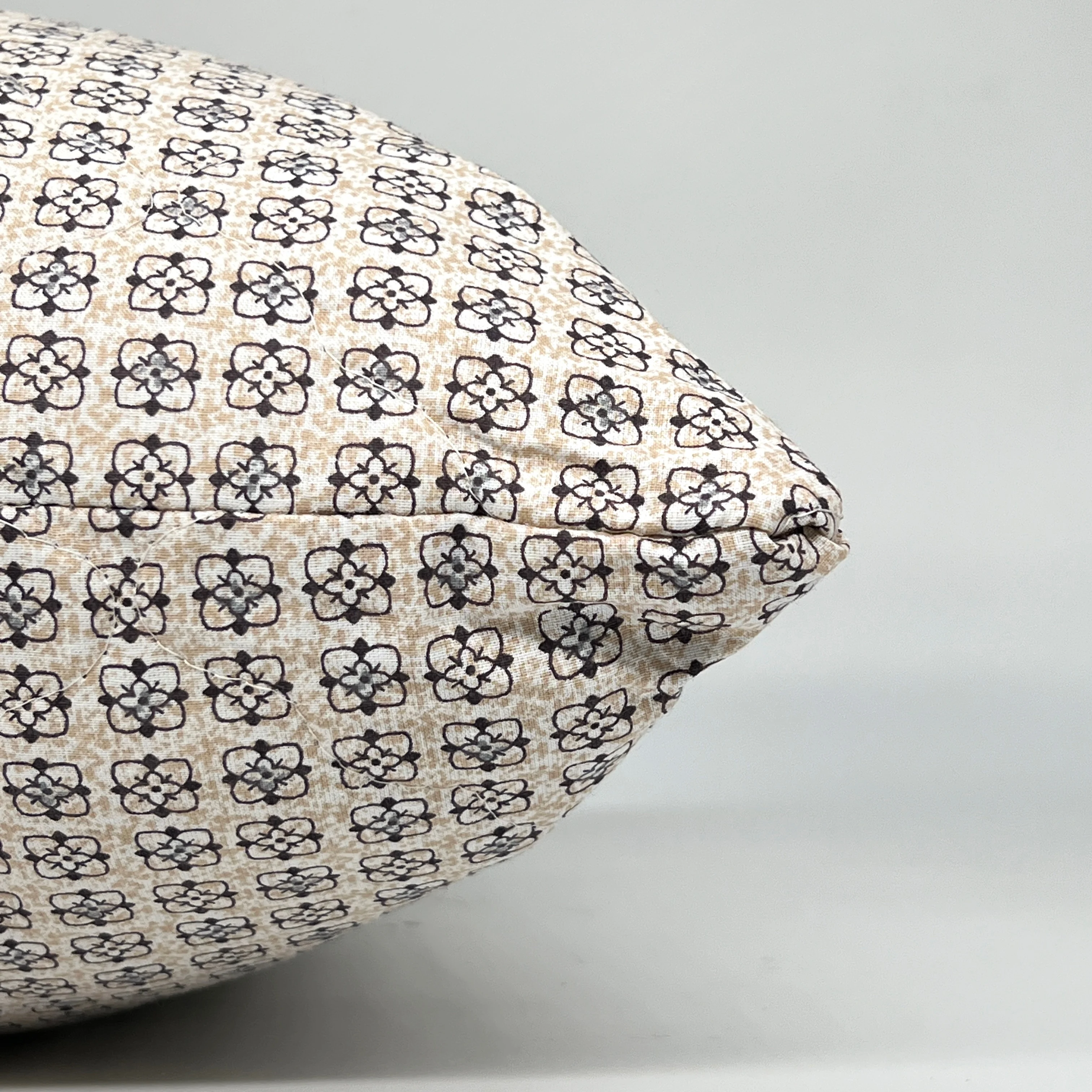 Pillow for sleep with flax 100% home bed and comfort linen holofiber quilted 50x70 70x70 | Дом и сад