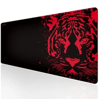 exco 7030cm red tiger gaming mousepad large non slip mouse pad desk mouse mat pc computer laptop keyboard table carpet rug mat