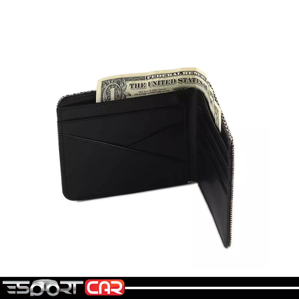 Стильный тканевый кошелек экспортного автомобиля JDM бумажник с градиентом