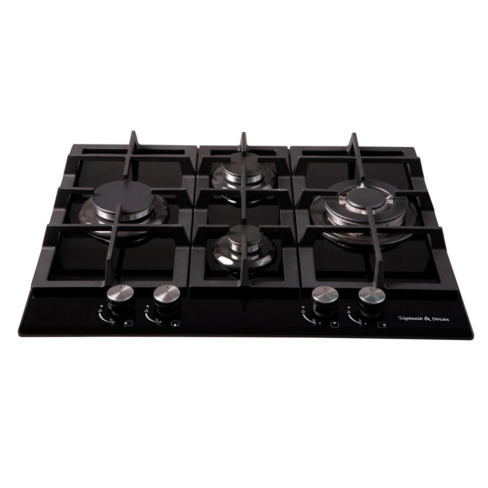 Газовая варочная панель из закаленного стекла Zigmund &amp Shtain MN 155.61 B