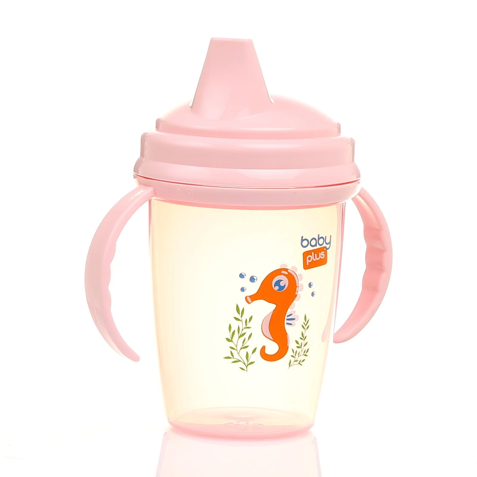 Ebebek baby & plus непроливаемые PP очки 230 мл розовый|Чашки| |