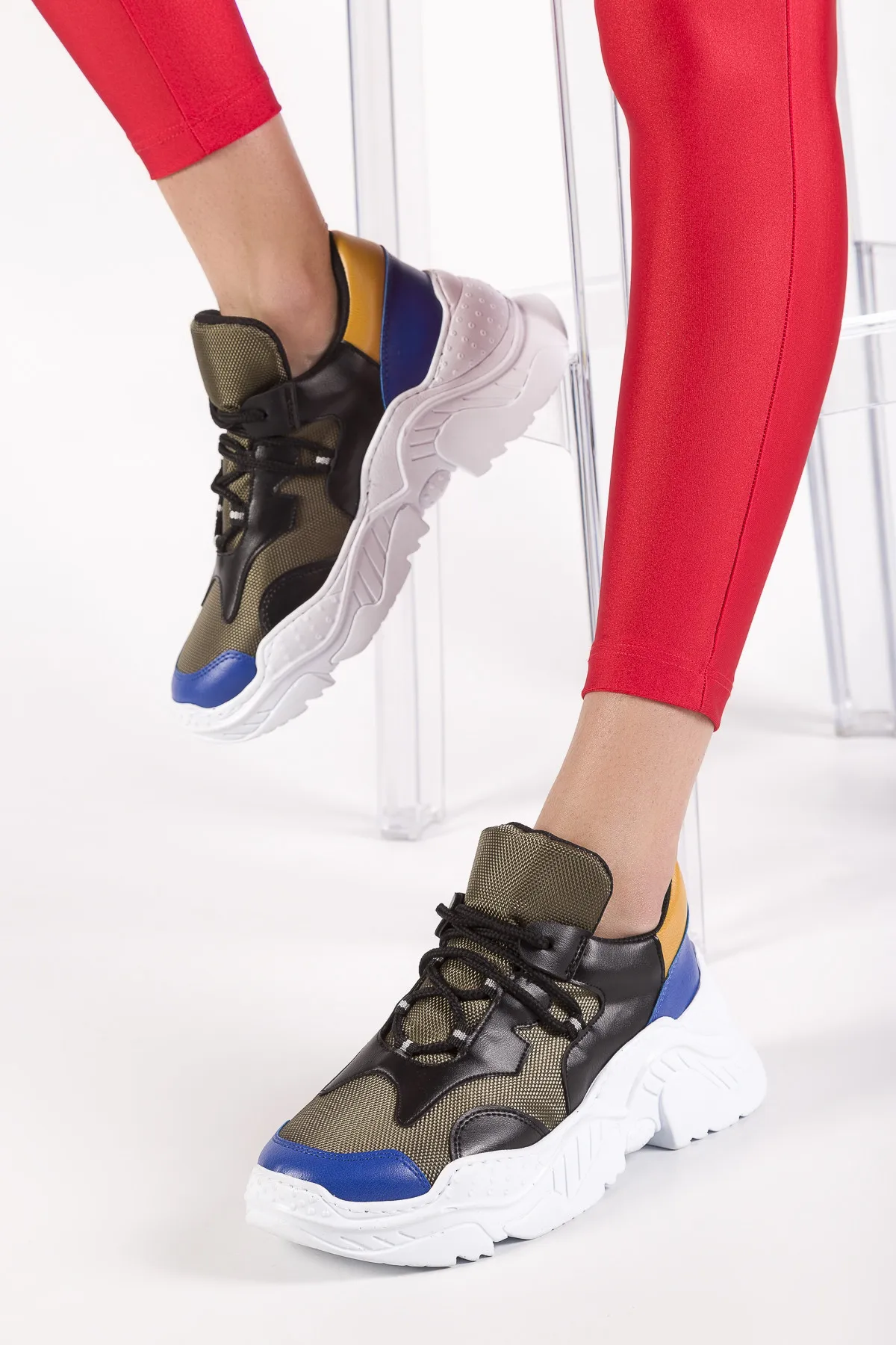 SOHO/женская повседневная обувь Женские кроссовки на шнуровке Белая женская