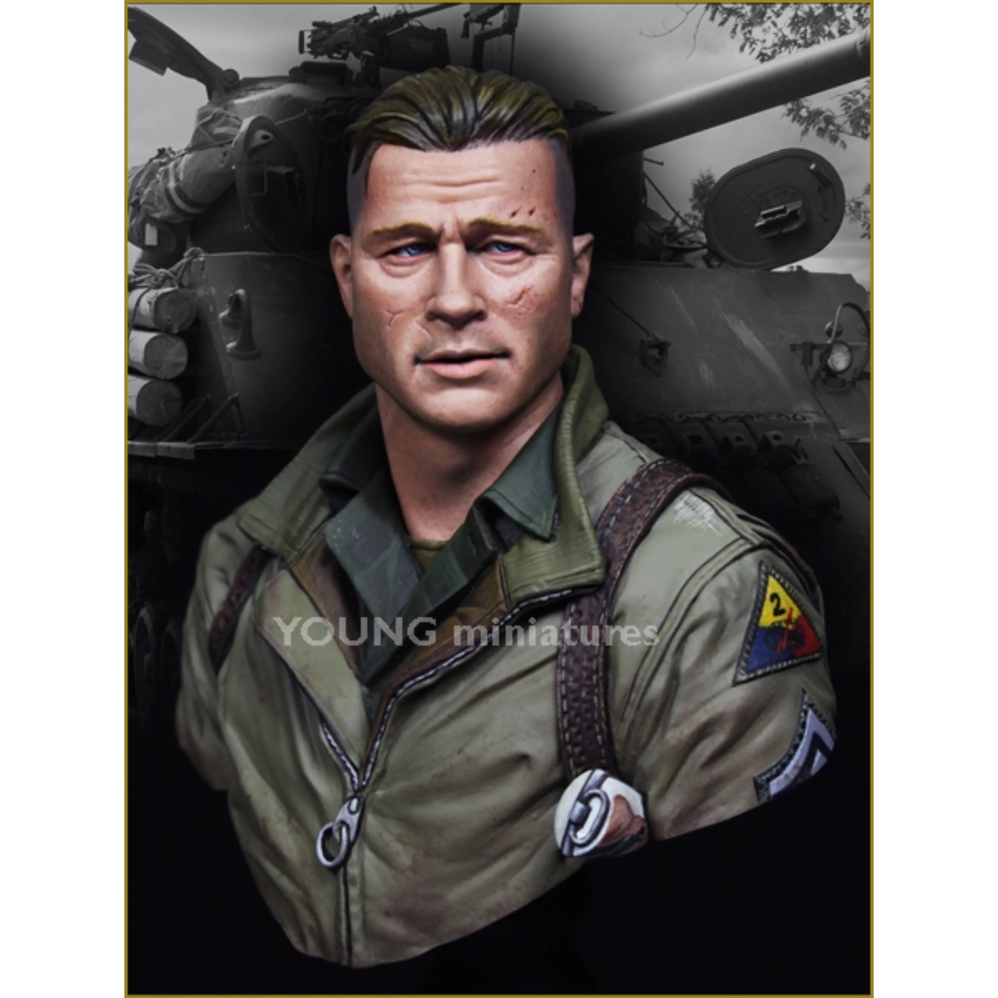 

1/10 Resin Model Bust GK , Unassembled and unpainted kit