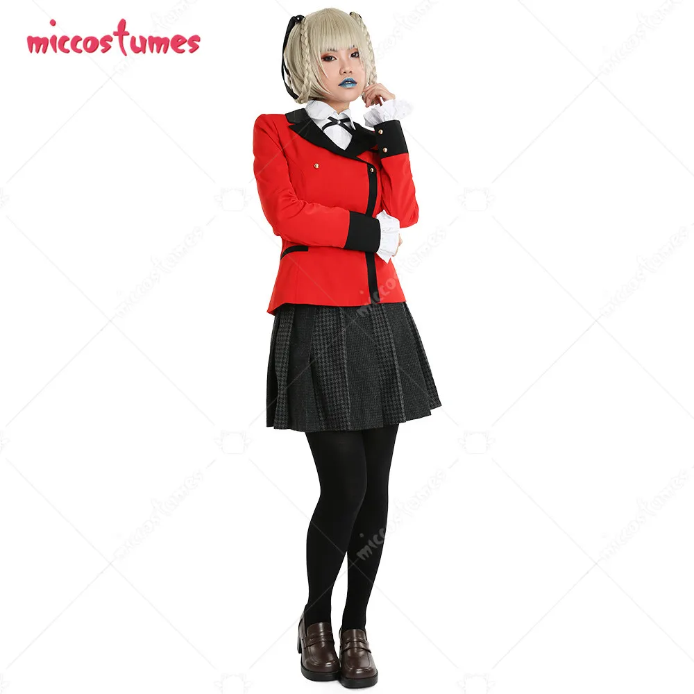 

Gambler Cosplay Costume Kirari Momobami School Uniform