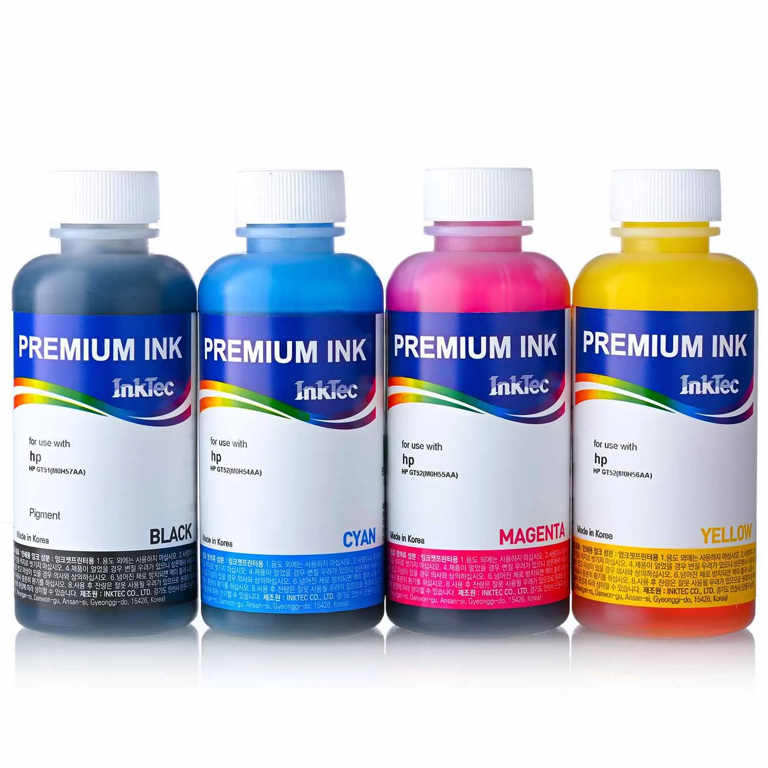 Чернила для принтера HP Ink Tank 310 315 318 319 InkTec Premium 4 х 100 мл комплект | Компьютеры и офис