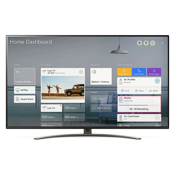Смарт телевизор LG 55NANO816 55 &quot4K Ultra HD NanoCell WiFi черный|Запчасти к телевизорам| |