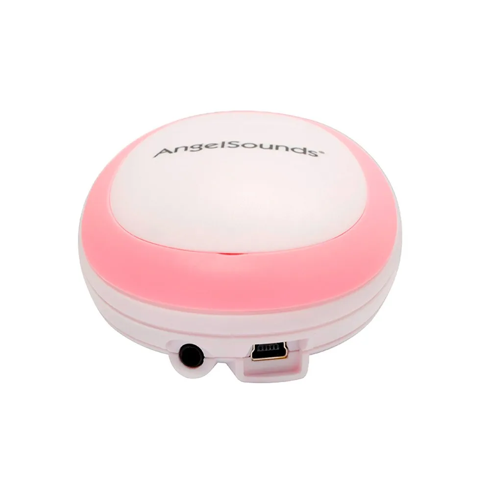 Fetal Detector | Mini Elegant Compact Portable Pink AngelSounds Mobiclinic Baby Doppler Heartbeat