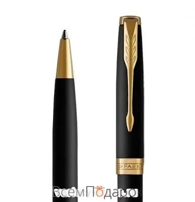 Parker Sonnet Core - Matte Black GT шариковая ручка M BL