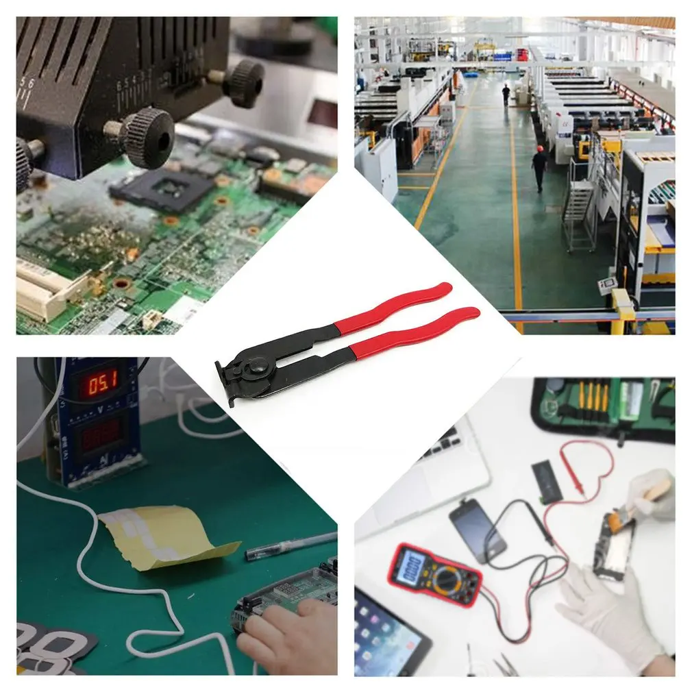 

Joint Boot Clamp Pliers Car Banding Hand Tool Kit Set For Use Multifunctional With Coolant Hose Fuel Clamps Tools