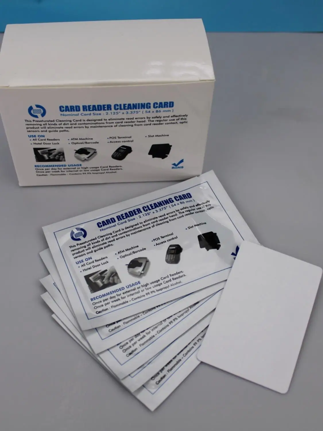 Кардридер Чистящая карта CR80|Губки и металлические мочалки| |