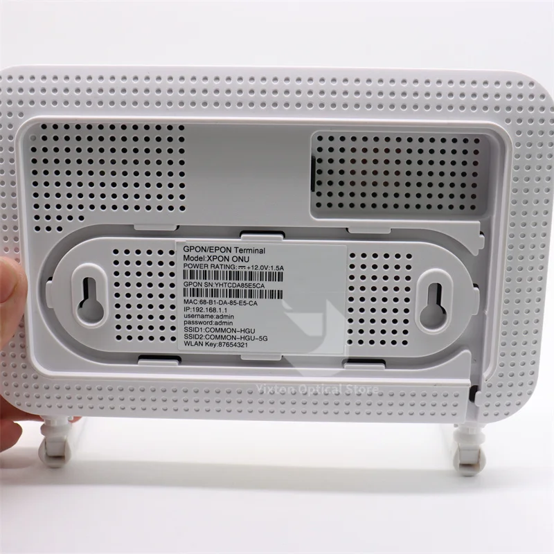 XPON-ONU 1GE + 3FE + 2USB + TEL WIFI 2,4G y 5G, 4 piezas, env&iacute;o gratis, versi&oacute;n en ingl&eacute;s-0