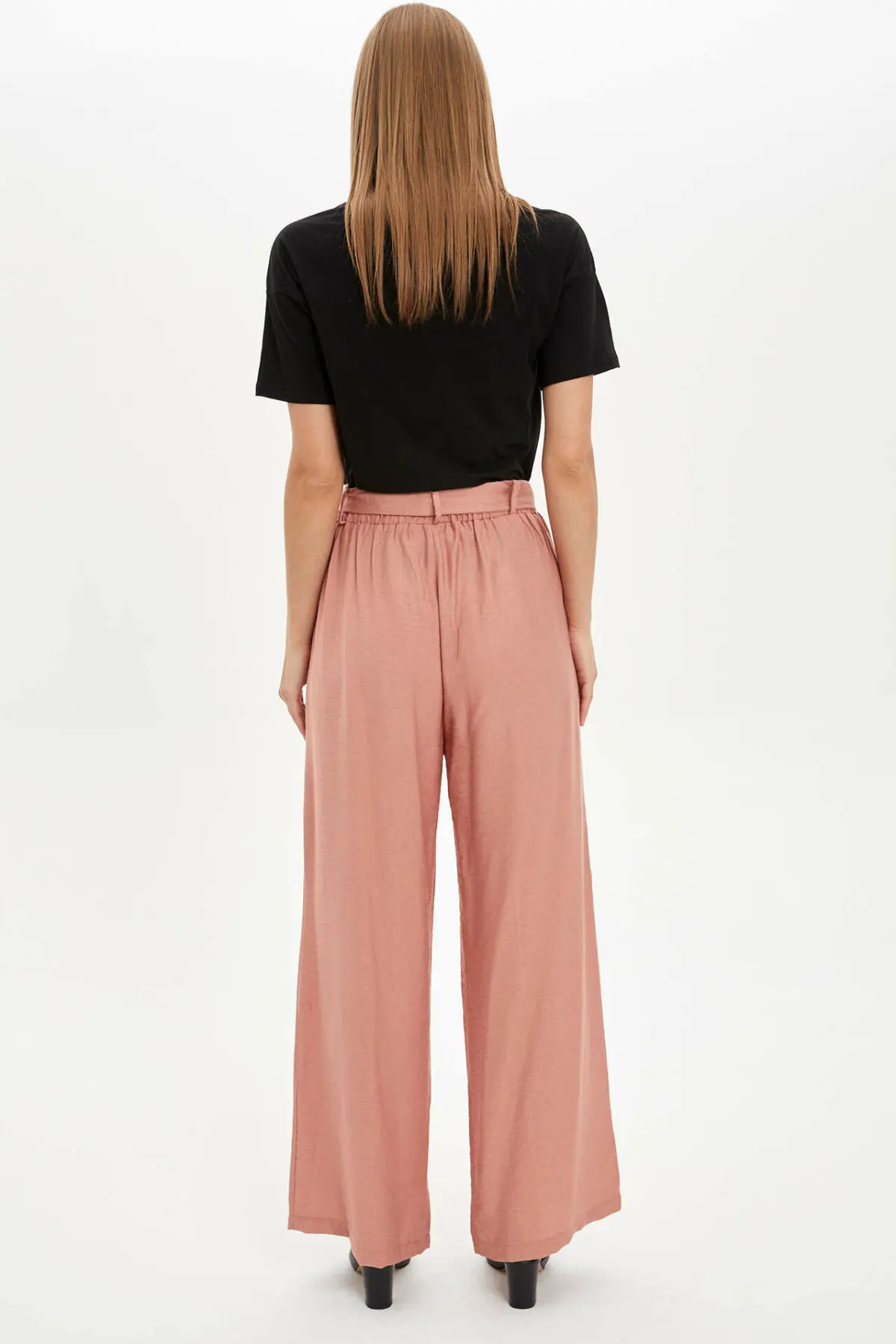 DeFacto осенние женские Модные свободные брюки повседневные удобные однотонные