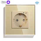 Умная розетка настенная встраиваемая интеграция Алиса, доставка 2 дня