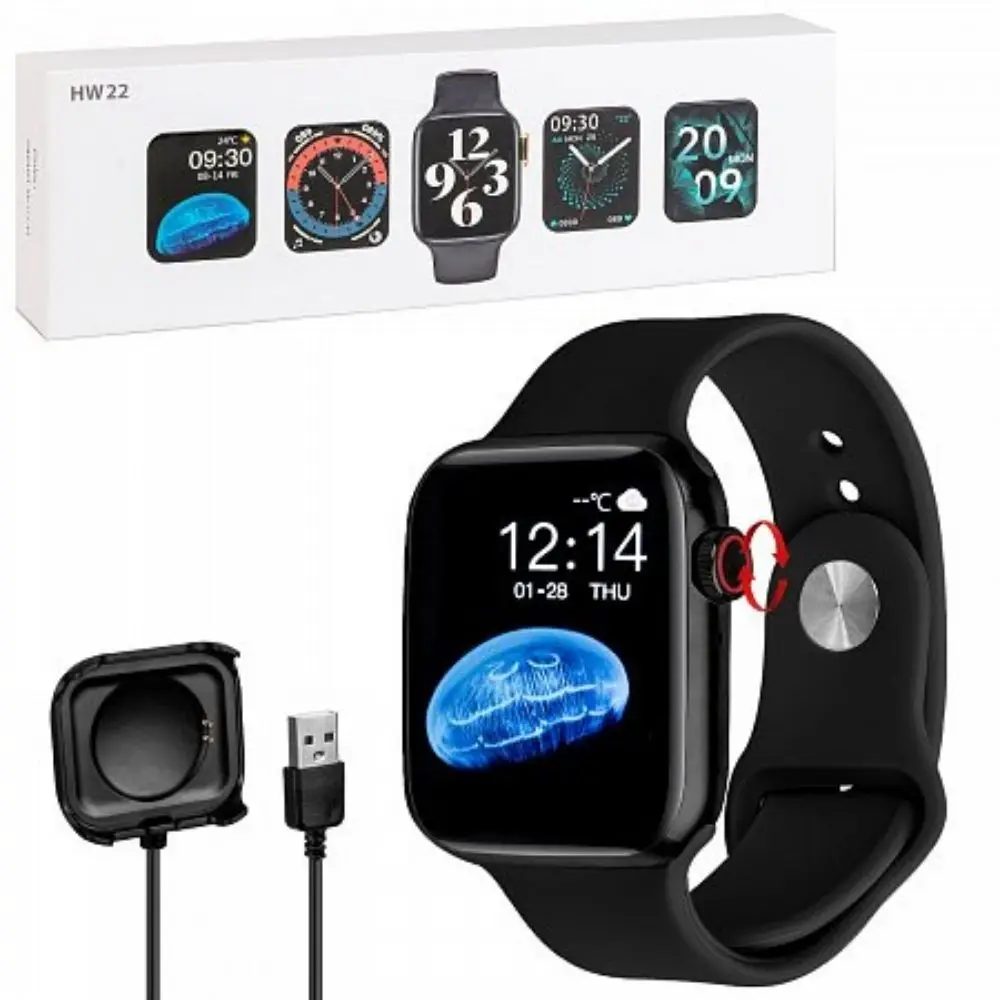 Умные часы Smart Watch HW22 Водонепроницаемые android 5.0 и выше ios 10.0 1.75 сенсорный экран 320*385 -