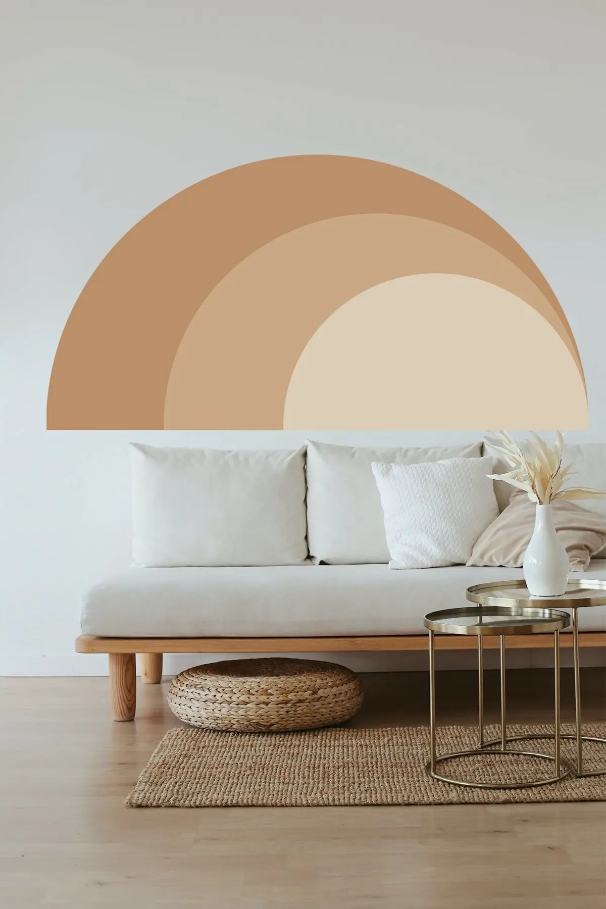

Boho Style Half Circle Wall Sticker New Fashion 2021 Trend Cool Bohemian