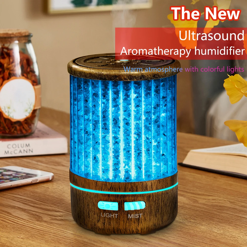 

Oriental Style Multi-Function Ultrasonic Oil Essential Aroma Diffuser Cold Mist Humidifier 150ML Colorful Portable Household