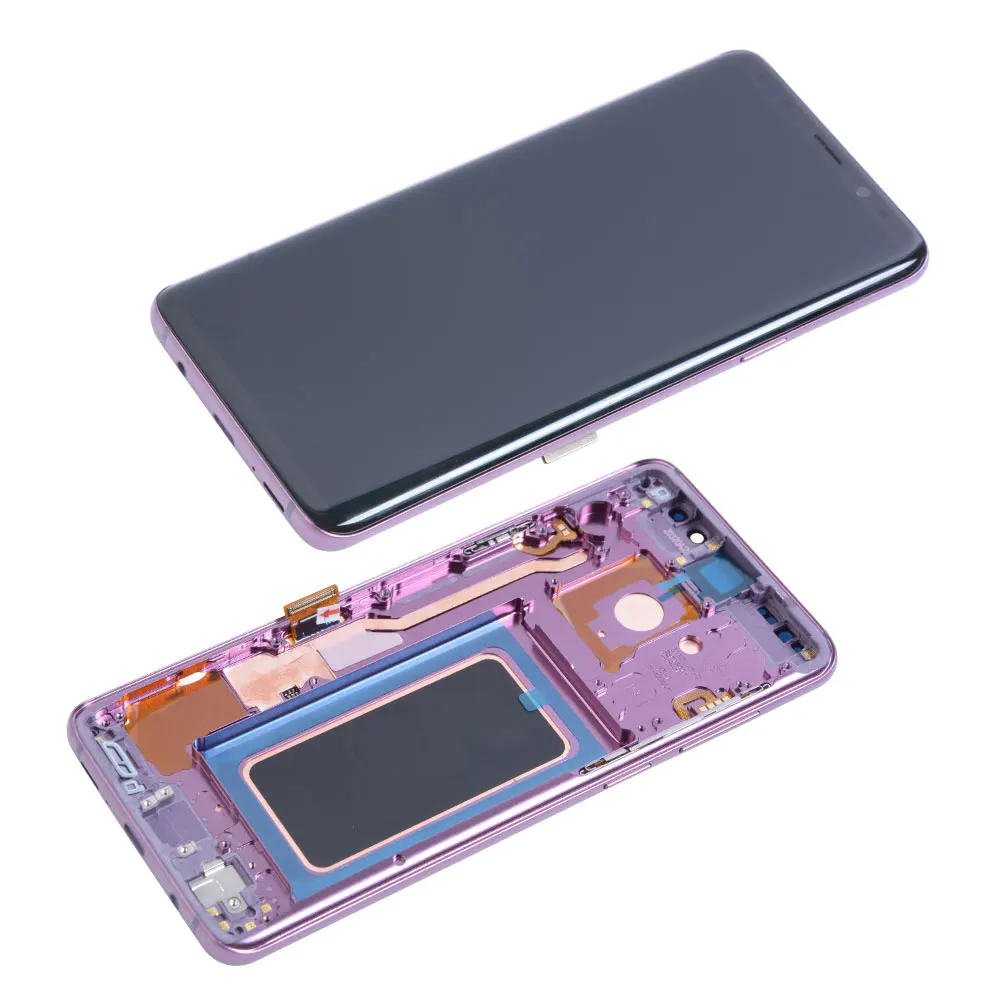 Ori для samsung Galaxy S9 Plus G965F G965U G965W AMOLED дисплей с кодирующий преобразователь сенсорного экрана в сборе запасные части