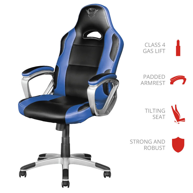 Игровое кресло GXT705B RYON CHAIR BLUE|Офисные стулья| |