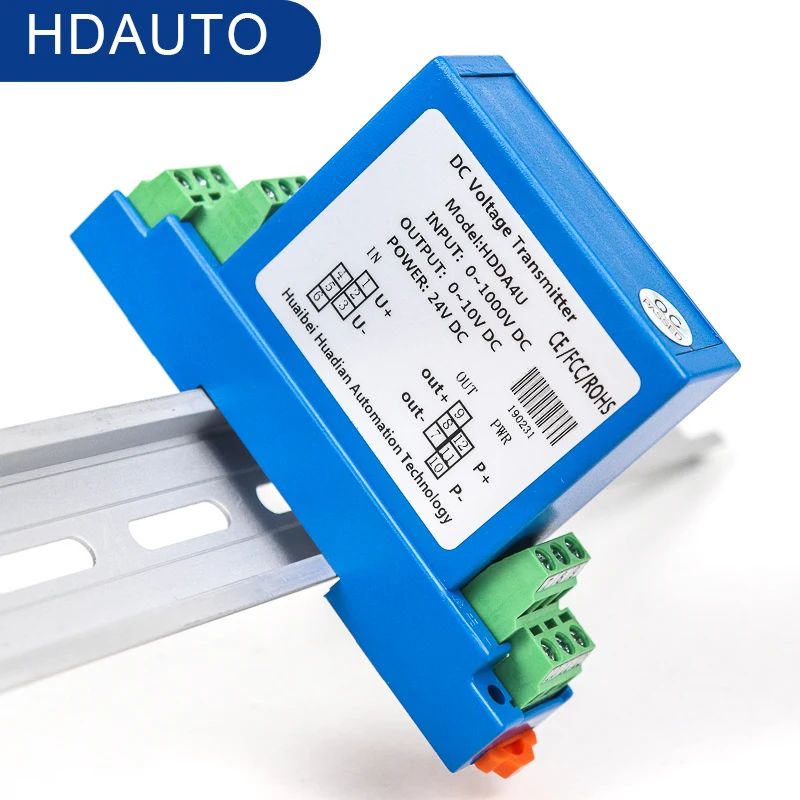 Передатчик напряжения постоянного/переменного тока 500 В переменного от 0-В до 0-20