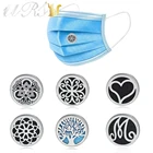 1 шт. вертушка брошь диффузор эфирного масла медальон для броши магнитный зажим ароматерапия освежитель воздуха Пряжка из нержавеющей стали