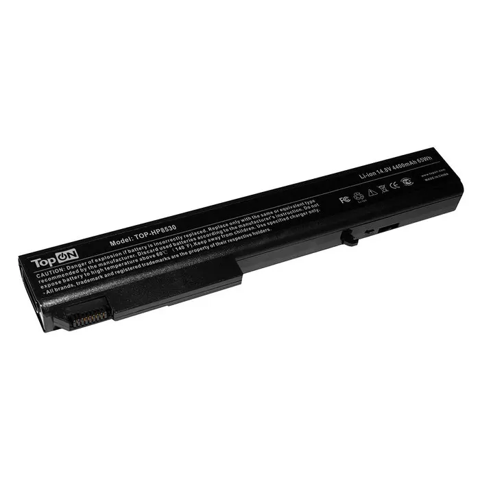 Аккумуляторная батарея (аккумулятор) TopON TOP-HP8530 для ноутбука HP EliteBook 8530p 14.8V 4400mAh