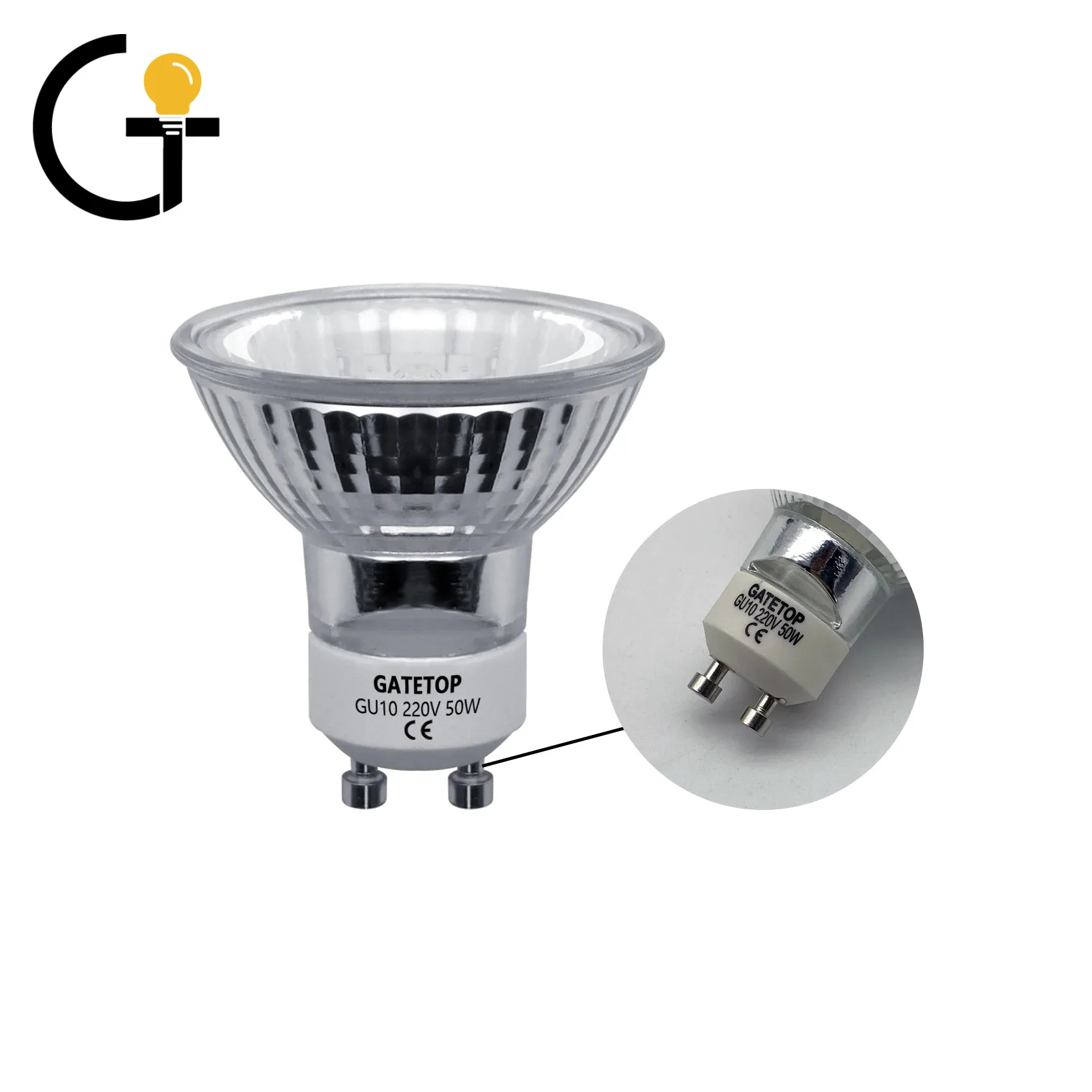 

Галогенная лампа 50w Gu10 220-240v Кристалл Люстра домашнее украшение Gu5.3