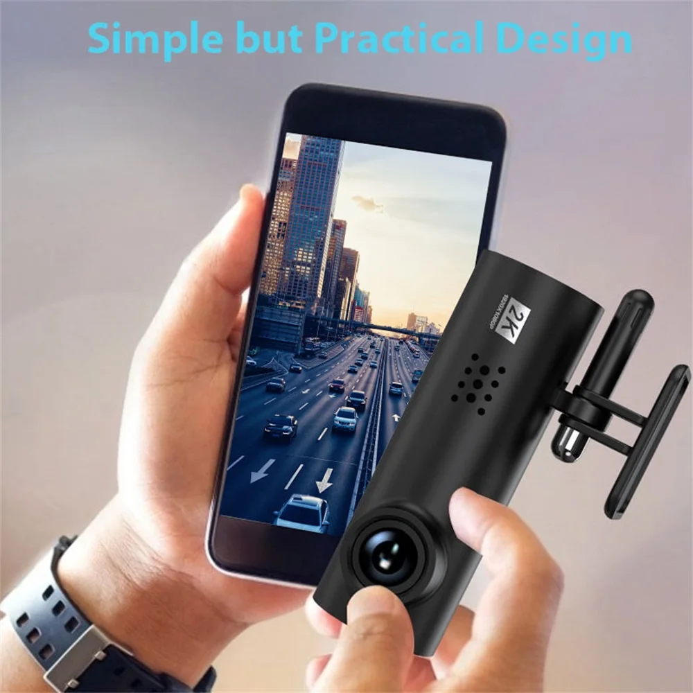 

Hidden Type Dash cam Front 1080P Full HD Night Vision Detector Camera Driving Recorder WiFi Dashcam Car DVR Parking Monitor