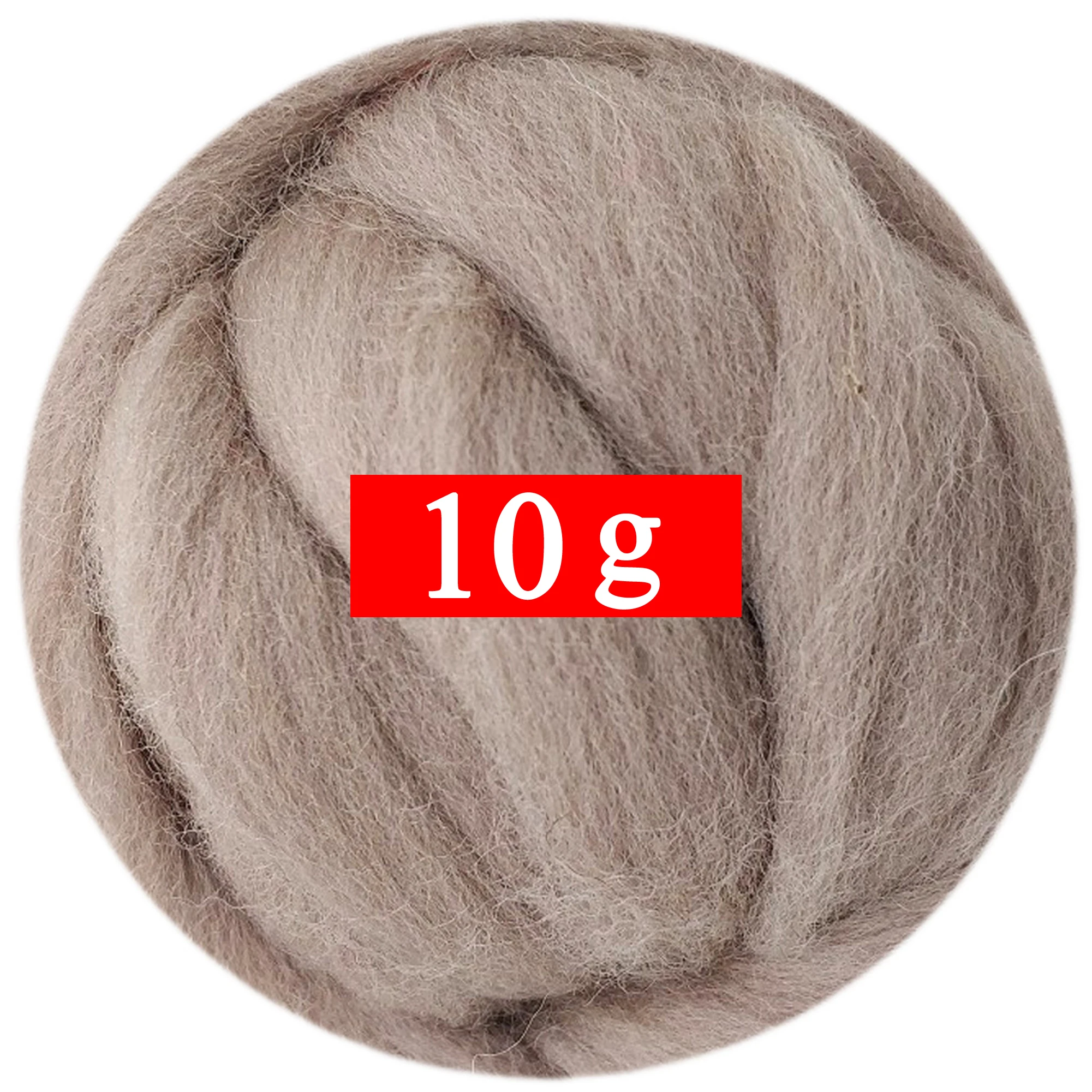 Вязальная шерсть 10 г (40 цветов) 19 микрон для набора игл валяния 0 35 унций на цвет (№