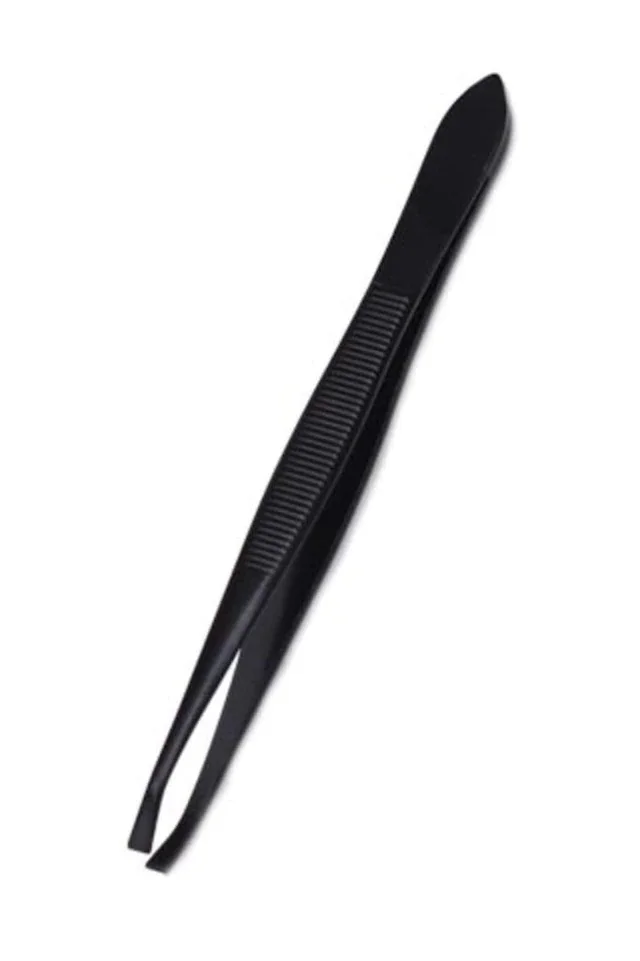 Elly Black Slim Mouth Straight Tweezers ELLYCIMBIZ06 392986119