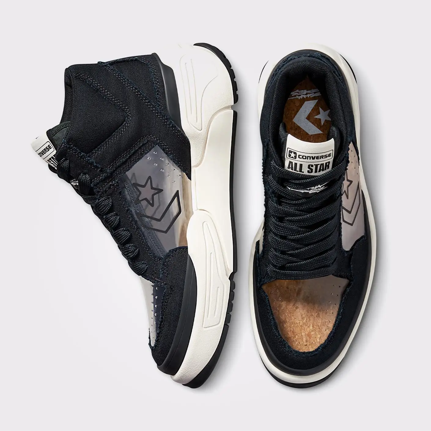 Оригинальные высокие кроссовки Converse CX унисекс женские мужские черные спортивные