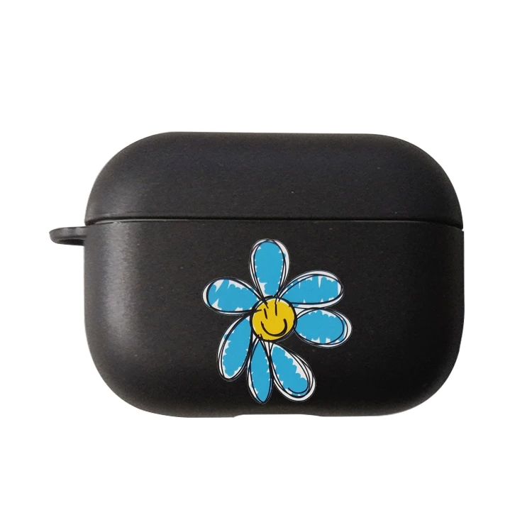 Custom Daisy Floral case for Airpods Pro with keychain Protective Customized Cute Case Personalized name G Dragon | Электроника
