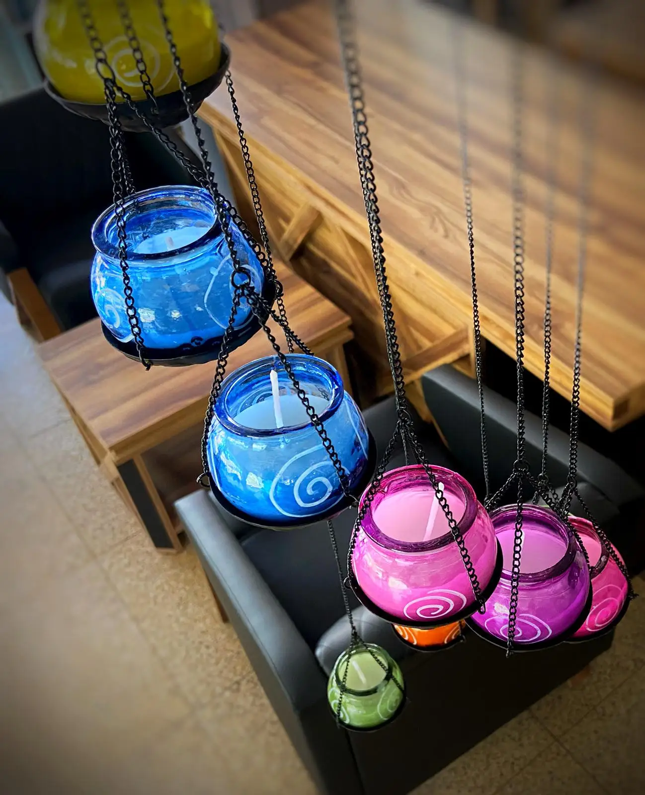 

10 подвесные лампы в форме свечи аксессуар для долгого горения освещение украшение декоративная банка баня глиняного морской Api Venus подарок ...