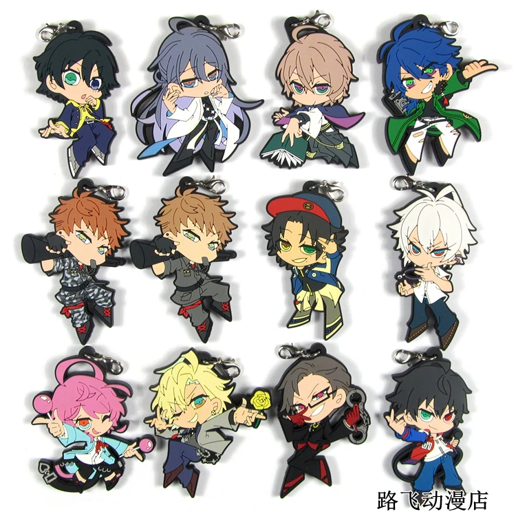 Оригинальные японские аниме-фигурки силиконовые подвески для мобильный телефон