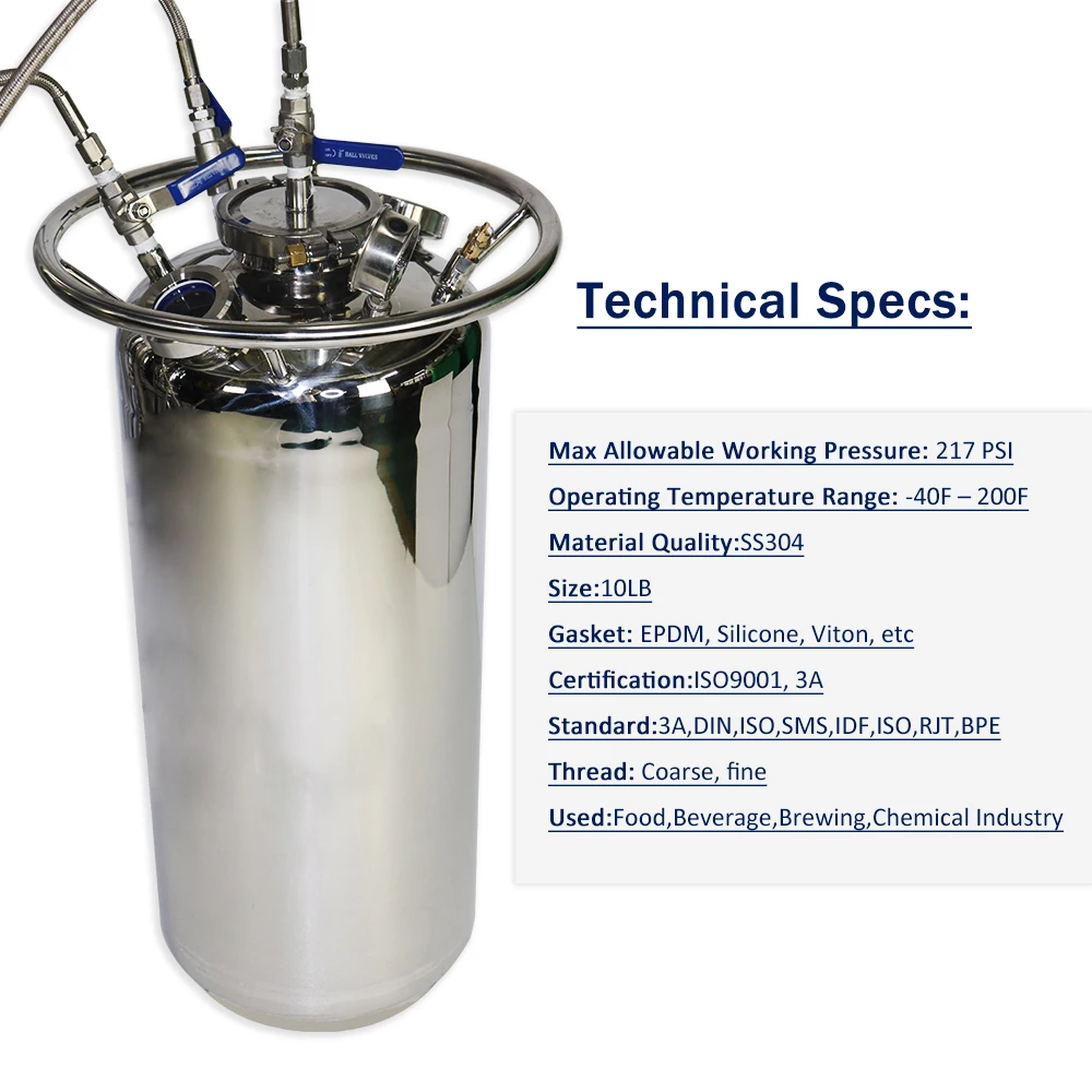 Оборудование для экстракции высокого давления из нержавеющей стали BHO