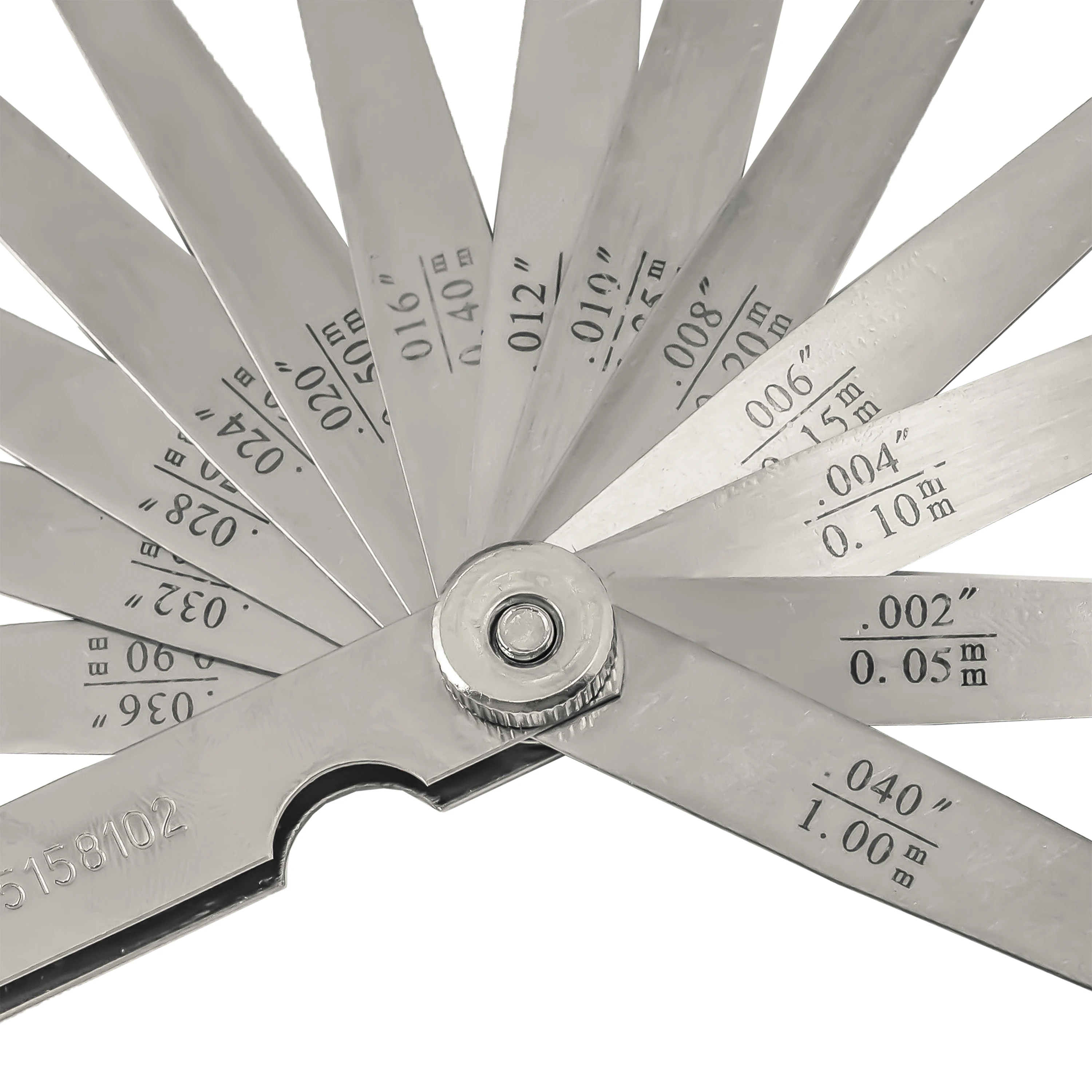 0,05 - 1,00мм, 13шт 4325-h13_z01. 00мм. Thickness gauge щуп. щуп 0. щупы толщины.