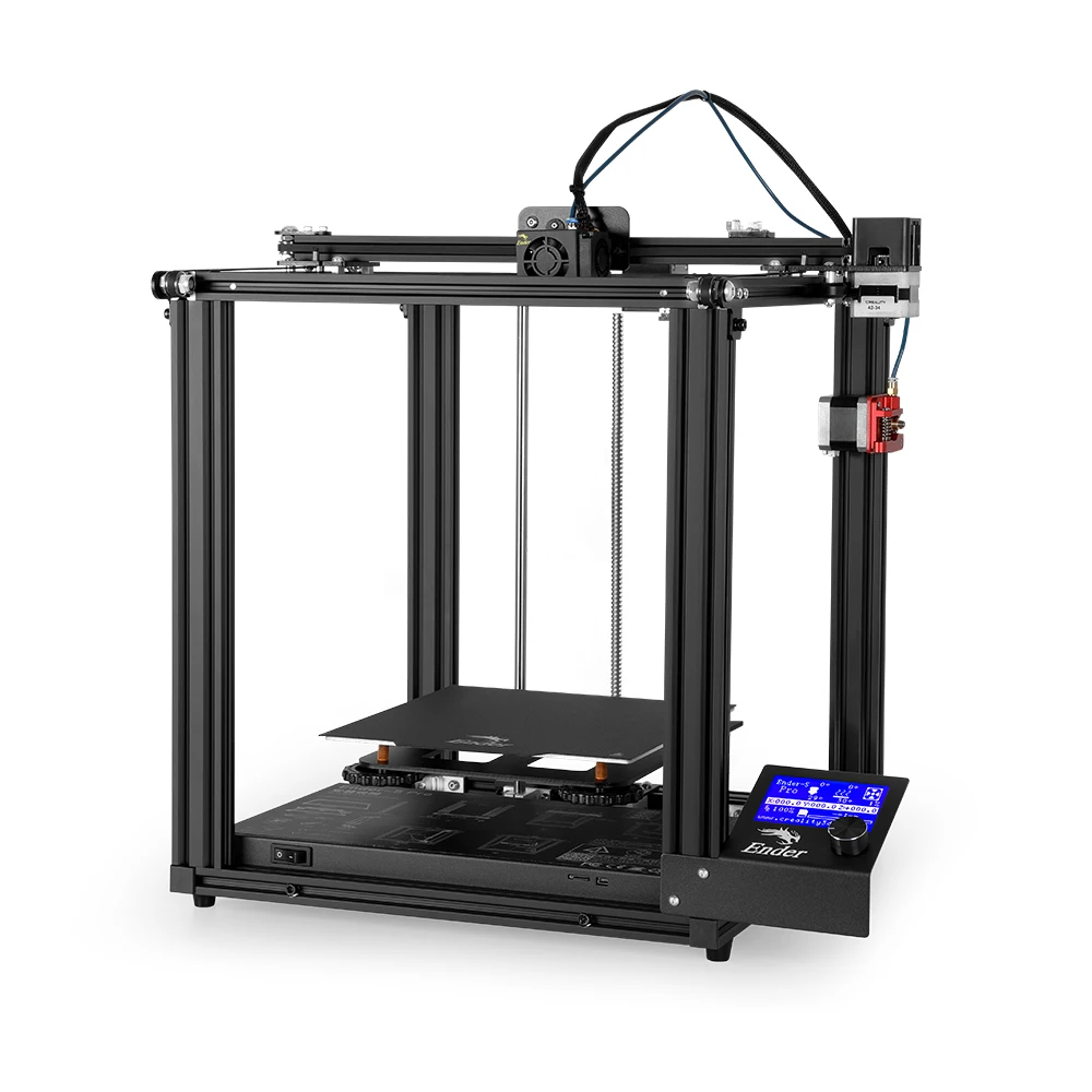 creality 3d printer new ender 5 pro silent board pre installed cmagnetic plate ender5pro power off resume enclosed creality 3d free global shipping