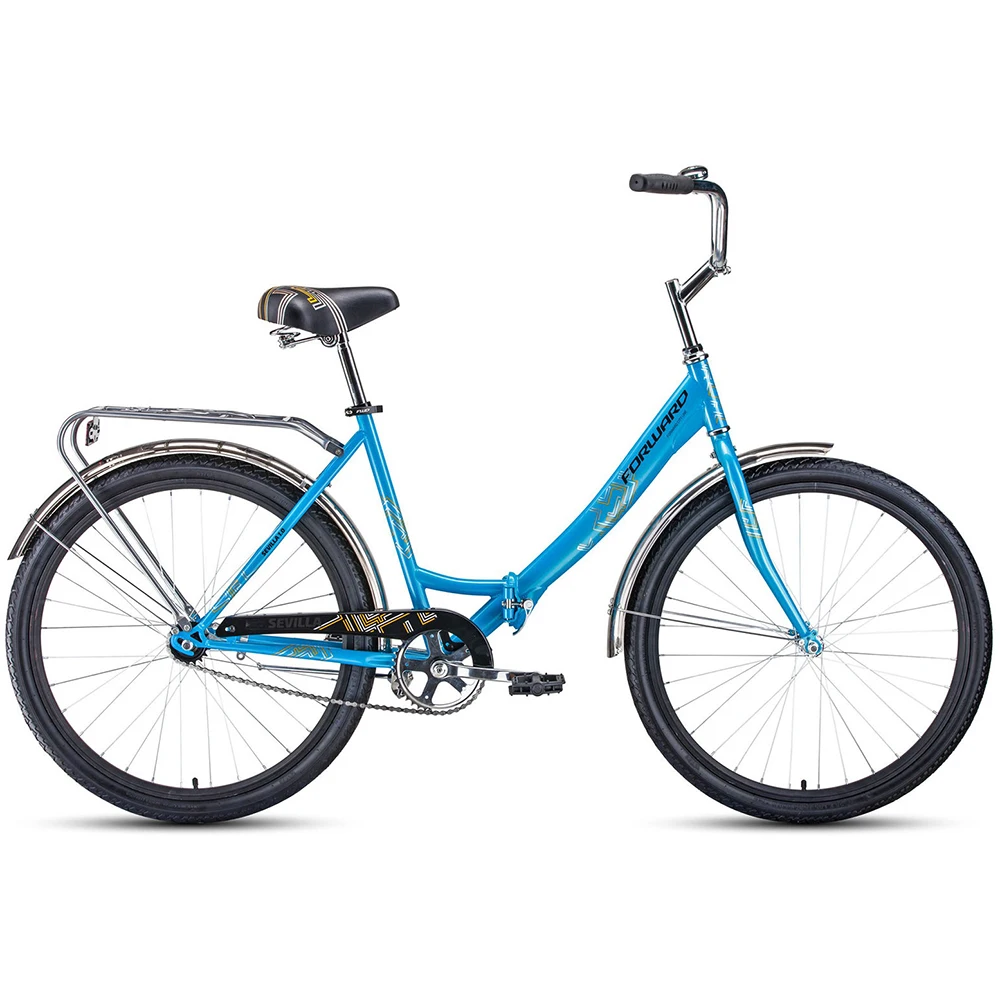 Велосипед FORWARD SEVILLA 26 1.0 (26&quot 1 ск. рост 18.5&quot скл.) 2019 2020|Велосипеды| |