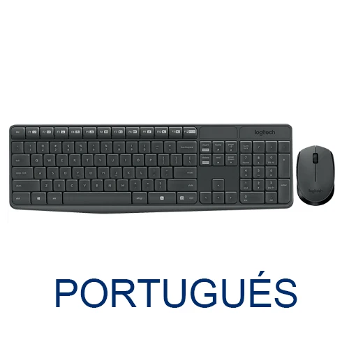 Logitech Wireless teclado Mk235 (клавиатура и мышь) Portugues P/n: 920 007917|Клавиатуры| |