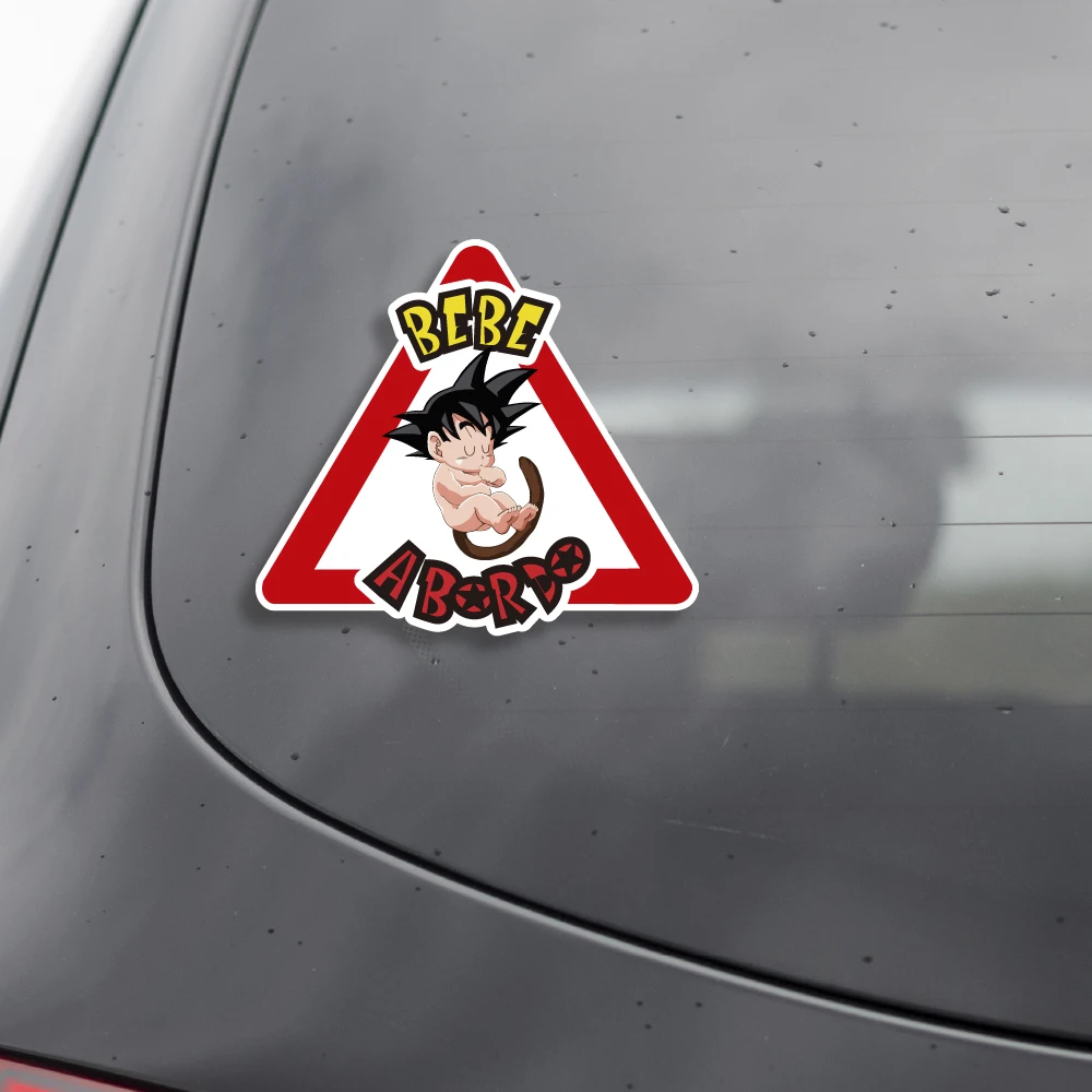 Наклейки Goku Bebe на борту автомобиля/Высококачественный Самоклеящийся винил для