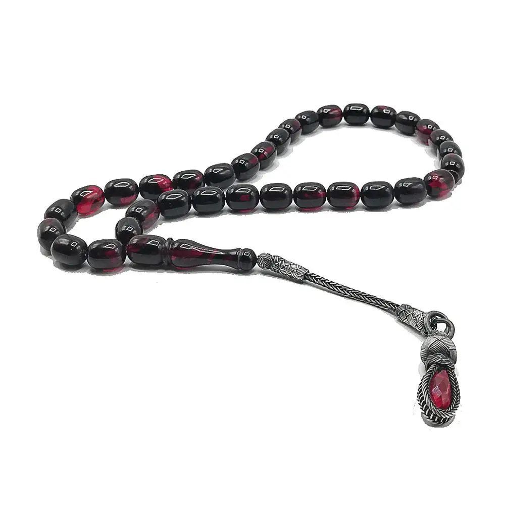 Турецкий молитвенный бисер мусульманские янтарные четки молитвенные бусины